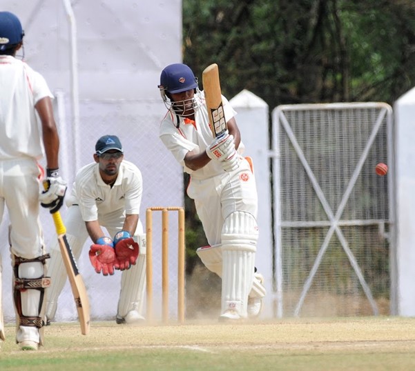 Sriram Kalyan playing professional cricket in India